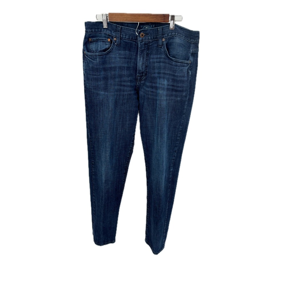 Lucky Brand Jeans Mens 36x32 221 Original Straight Dark Wash Denim Excellent
